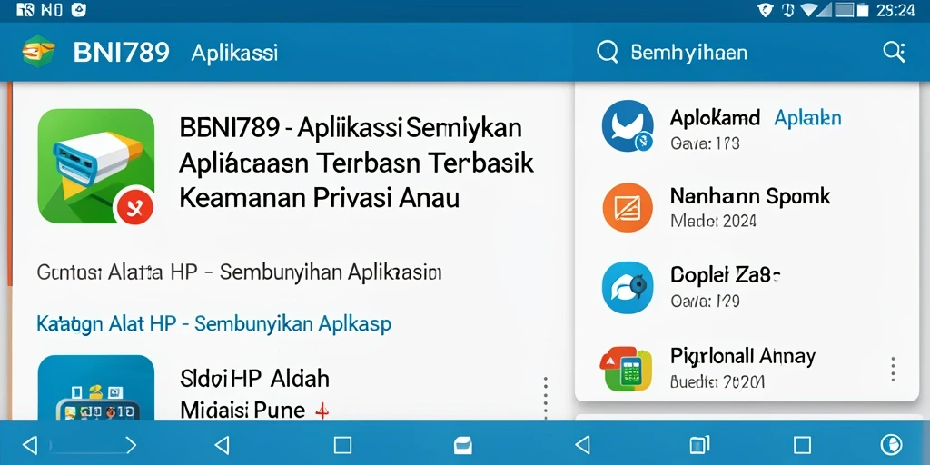 Tampilan antarmuka BNI789 yang sederhana dan efisien.