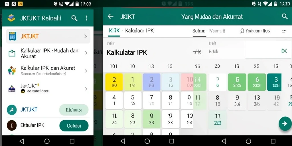 Tampilan aplikasi JKTJKT yang modern dan fungsional.
