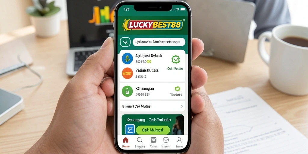 Tampilan antarmuka LUCKYBEST88 untuk Cek Mutasi yang jelas dan informatif.
